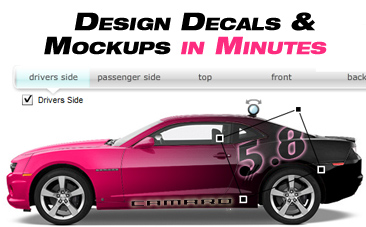 Design Vehicle Wraps, Magnets, Decals Online & Find Local ...